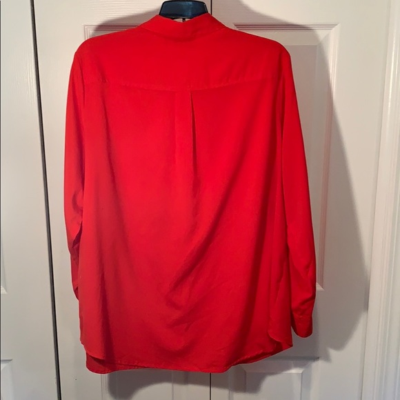 Red Button-Down - Picture 3 of 3